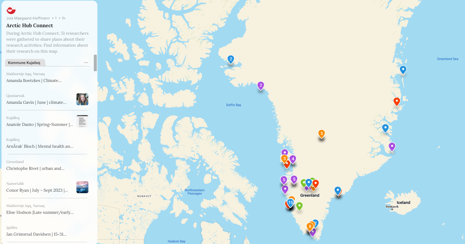 Photo 1 - Map of Arctic Hub Connect