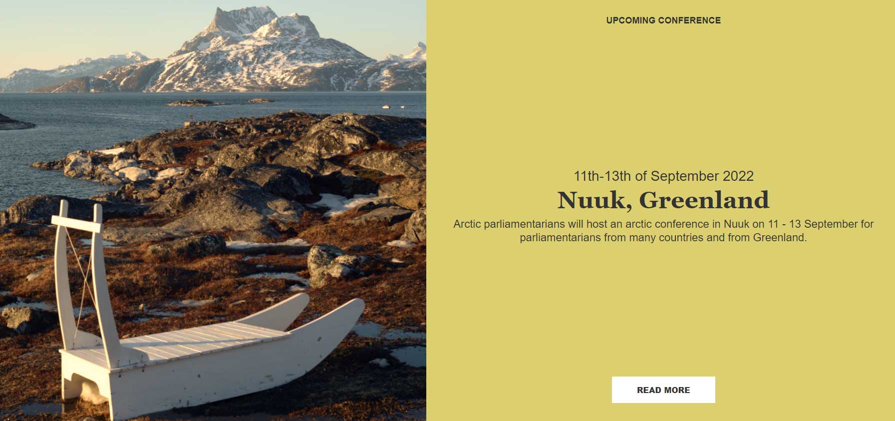Arctic Parliamentarian Summit, Nuuk, 2023, Greenland research, Arctic Hub